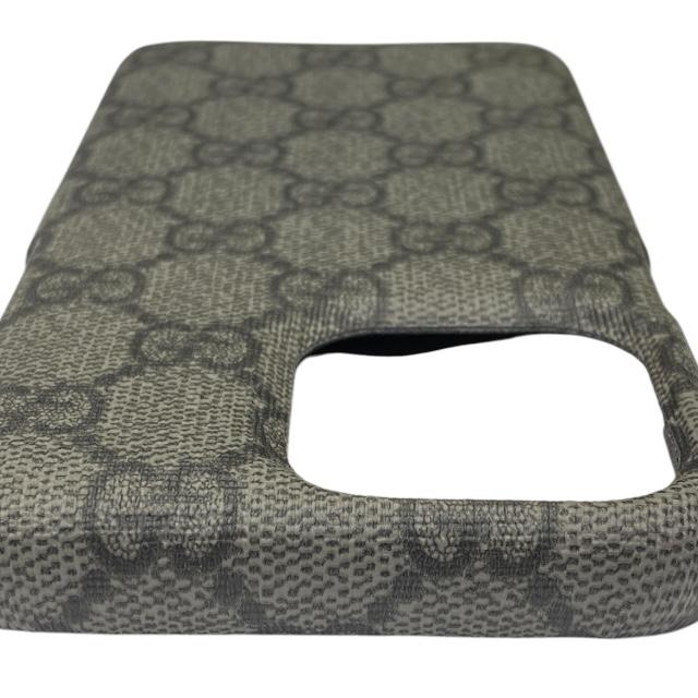 新品 GUCCI グッチ iPhone 15 ケース アイフォンケース グレー GUCCI 【新品】GUCCI グッチ 760214 アイフォンケース iPhone15