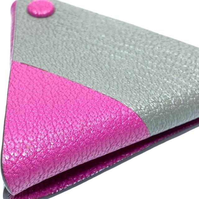 ★希少MAISON TAKUYA☆メゾンタクヤ☆コインケースミニウォレット Compact Wallet w/ Coin CaseGerman Shrunken Calf×LambTitanium