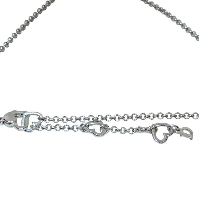 Christian Dior ディオール ハート ネックレス ペンダント Dロゴ