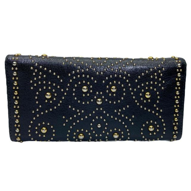 【美品】ミュウミュウMIUMIUスタッズ長財布 黒 新品チェーンショルダー鑑定済 楽天市場】miumiu 長財布 スタッズ（レディース財布｜財布・ケース