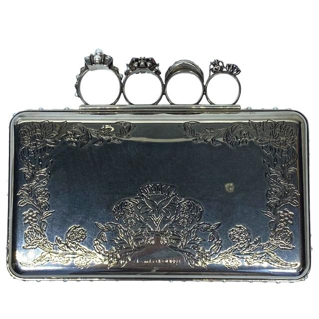【海外限定】 Alexander McQueen メタルケース マックイーン アレキサンダー 小物