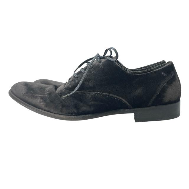 ドルチェ&ガッバーナ ドルガバ ベロア ドレスシューズ 靴 6.5 ブラック 黒 DOLCE&GABBANA（ドルチェ & ガッバーナ） 5141 ドルガバ D&G