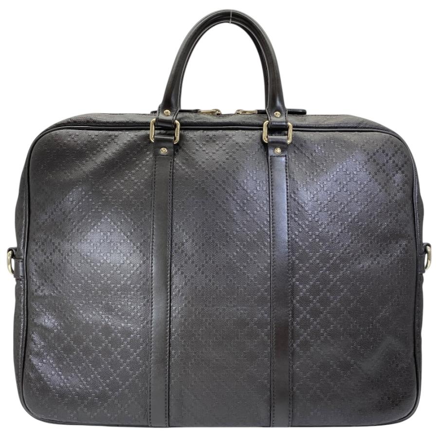 GUCCI グッチ ビジネスバッグ ブリーフケース ディアマンテ PVC A4可 GUCCI（グッチ） ディアマンテ ビジネスバッグ ブリーフケース