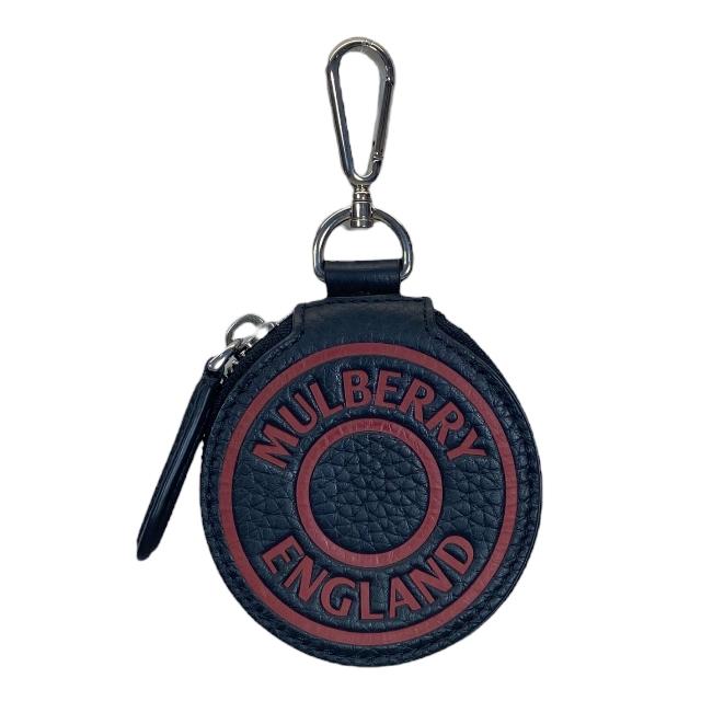 良品】Mulberry マルベリー キーホルダー 財布 コインケース レザー 
