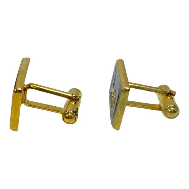 CELINE セリーヌ カフス カフスボタン タイピン セット ゴールド