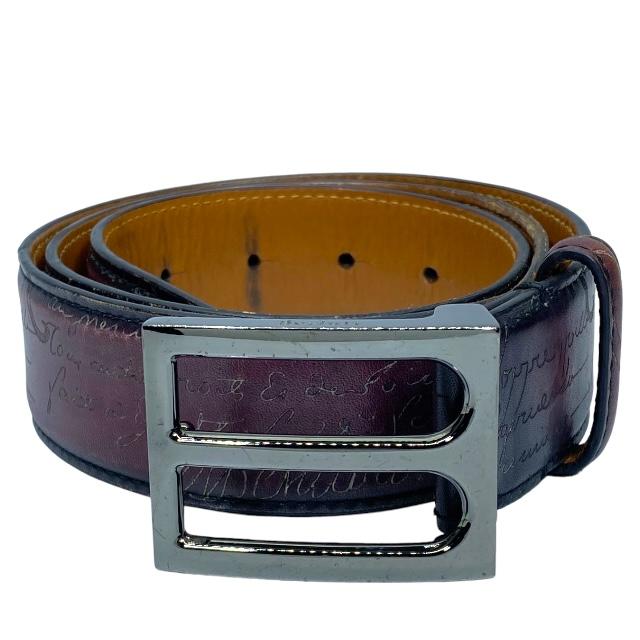 Berluti ベルト ヴェネツィアレザー カリグラフィー Berluti ベルト ヴェネツィアレザー カリグラフィー 小物