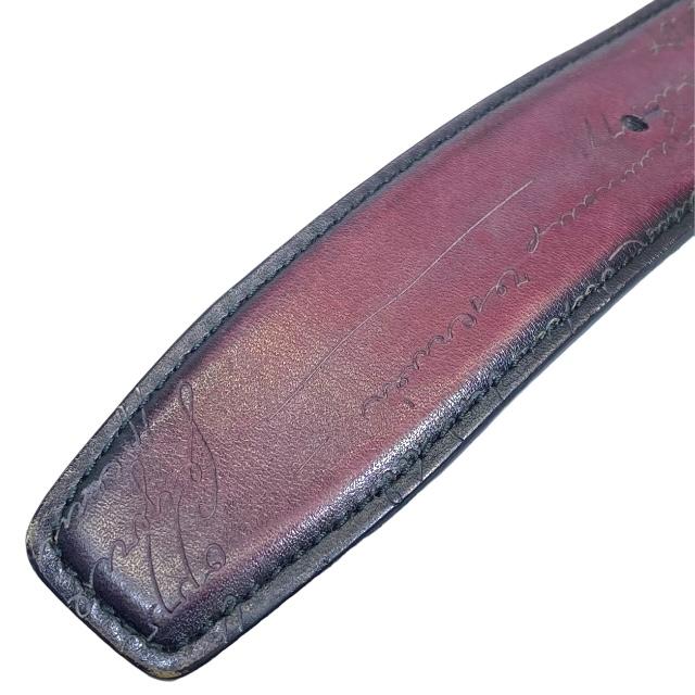 Berluti ベルルッティ カリグラフィー ベルト アクセサリー 小物