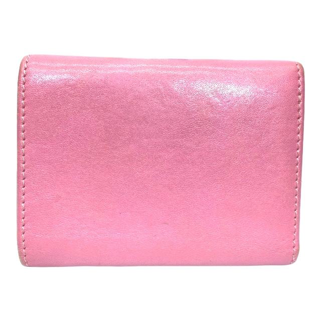 ジミーチュウ　B/W 折りたたみウォレット 最短翌日お届け ジミーチュウ 財布 ミニウォレット 三つ折り財布