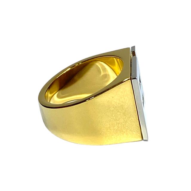 FENDI フェンディ リング 指輪 1621 シグネット FFロゴ アクセサリー