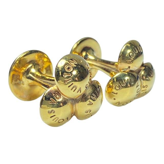 ルイヴィトン ブドン ドゥマンシェットブーケドクルー カフリンク M30564