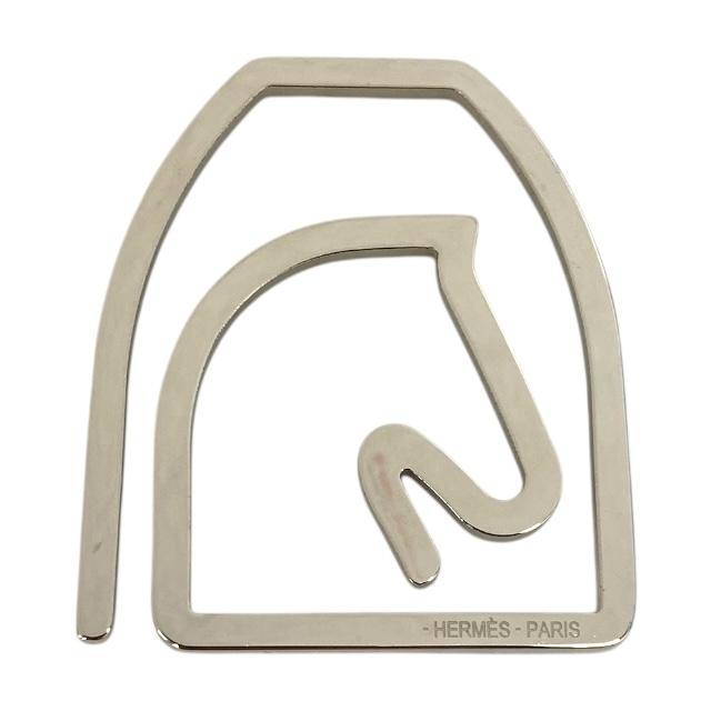 HERMES（エルメス） H077217FP エケストル マネークリップ 馬モチーフ