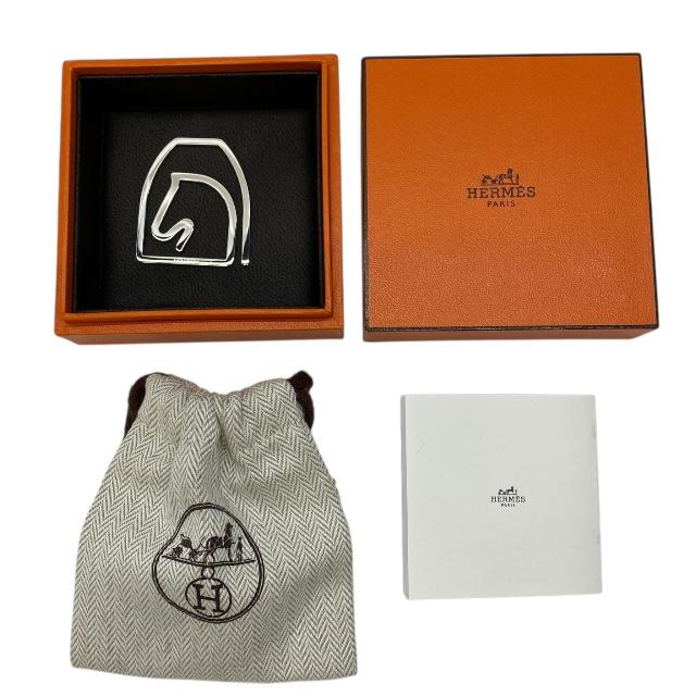 HERMES（エルメス） H077217FP エケストル マネークリップ 馬モチーフ