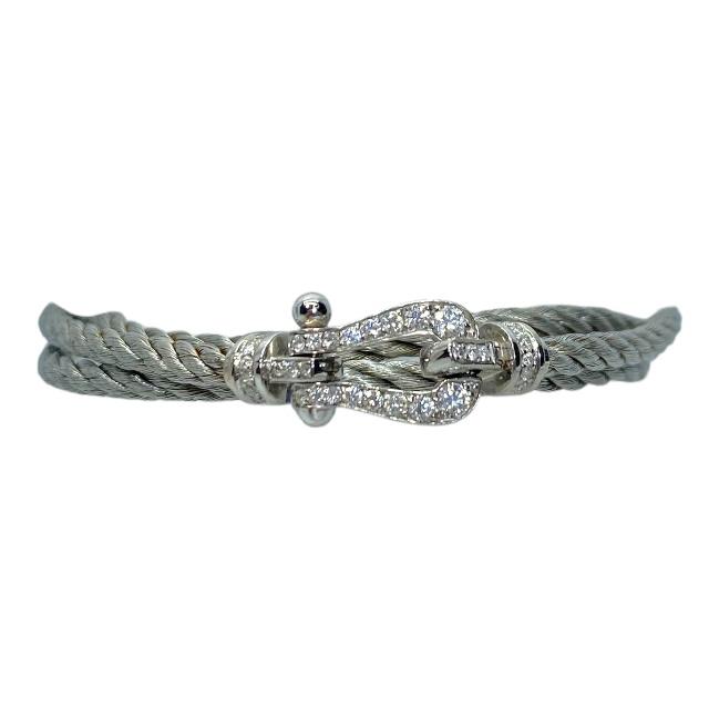 FRED フレッド フォース10 MM ブレスレット バングル アクセサリー 三 