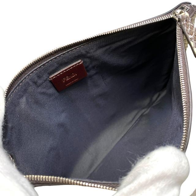 FENDI（フェンディ） 8BS001トリプレット クラッチバッグ セカンド