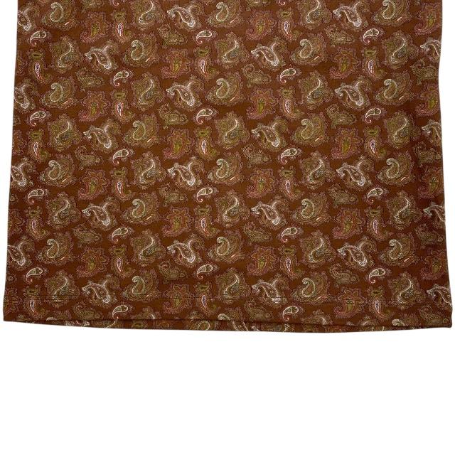 ETRO（エトロ） ワンピース 半袖 ノーカラー ペイズリー柄 総柄 ロング