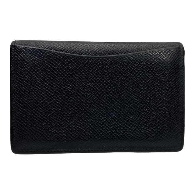 ✨極美品✨BVLGARI ブルガリ 名刺入れ　二つ折り　ブラック　レザー 楽天市場】BVLGARI ブルガリブルガリ二つ折りクレジットカード