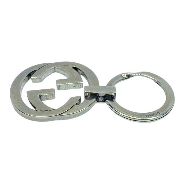 GUCCI グッチ　インターロッキング　キーホルダー　キーリング　レザー　メタル 楽天市場】GUCCI グッチ インターロッキング キーホルダー