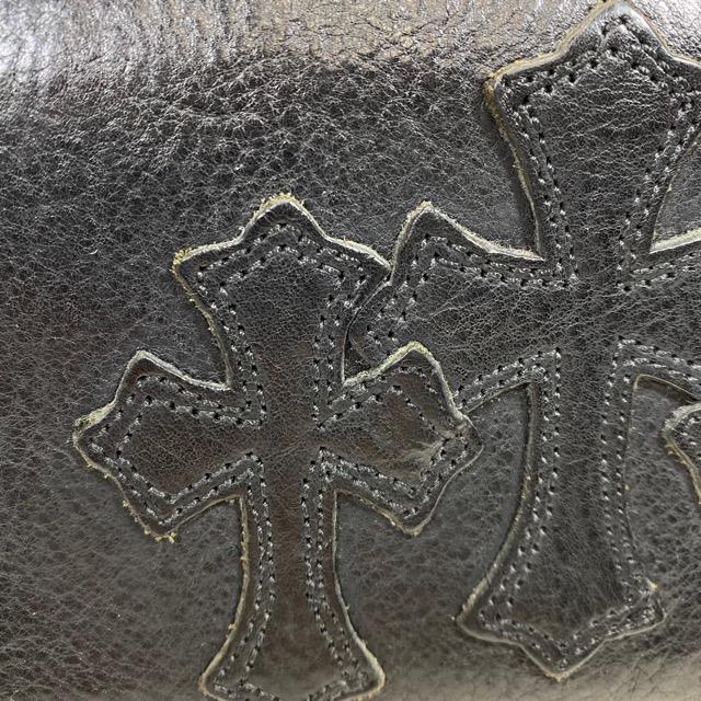 CHROME HEARTS クロムハーツ 3セメリタリークロス 十字架 バイカラー