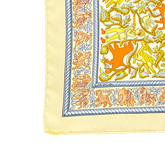 HERMES エルメス　大判スカーフ　カレ90　 D390 HERMES エルメス 大判スカーフ カレ90 D390 HERMES エルメス スカーフ