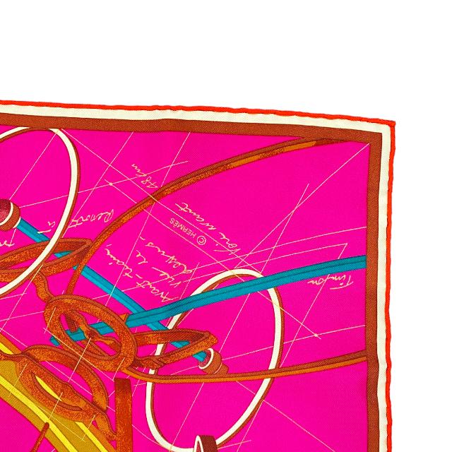 HERMES エルメス スカーフ 大判 カレ90 Projet De Voiture Petit