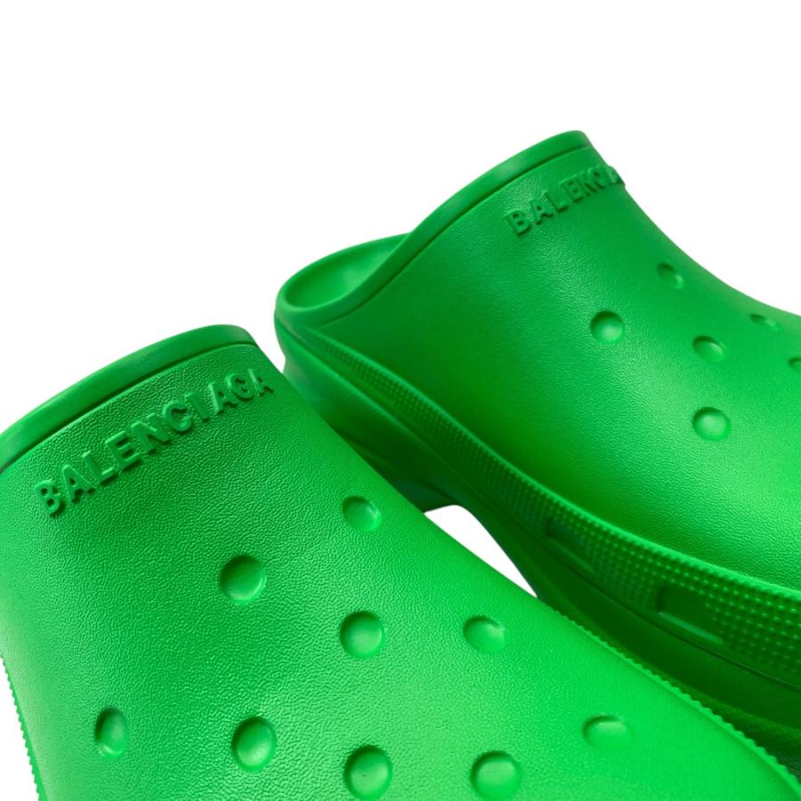 未使用 BALENCIAGA バレンシアガ×Crocs クロックス Pool Mule プール ミュール サンダル 720762 W1S8E ラバー グリーン (サイズ40 約27cm) | BALENCIAGA | 05