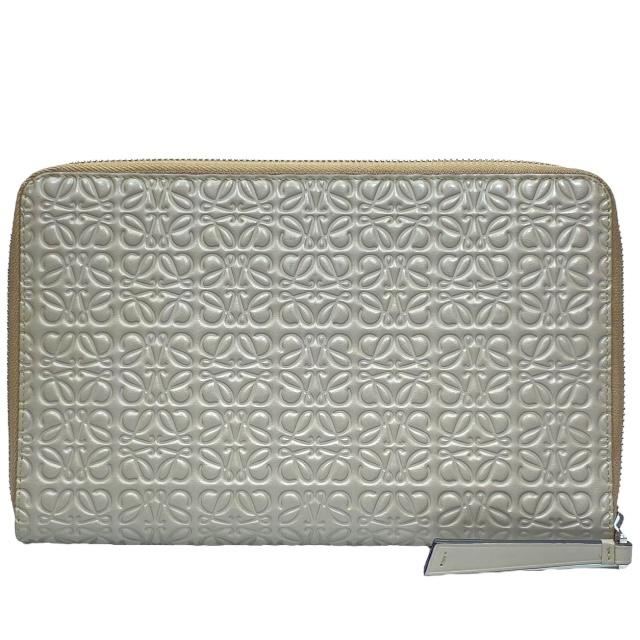 【箱付き・美品】LOEWE 長財布 ロングウォレット ベージュ 楽天市場】【中古良品】LOEWE ロエベ 長財布ラウンドファスナー