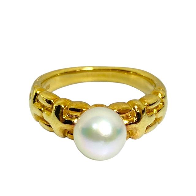 MIKIMOTO ミキモト アコヤパールリング 指輪 アクセサリー 小物