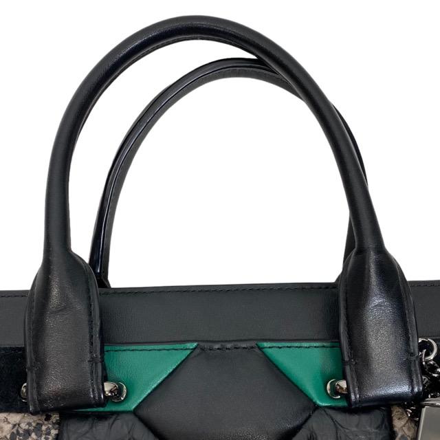 COACH コーチ 38365キルティングエキゾチックレザースワッガー27