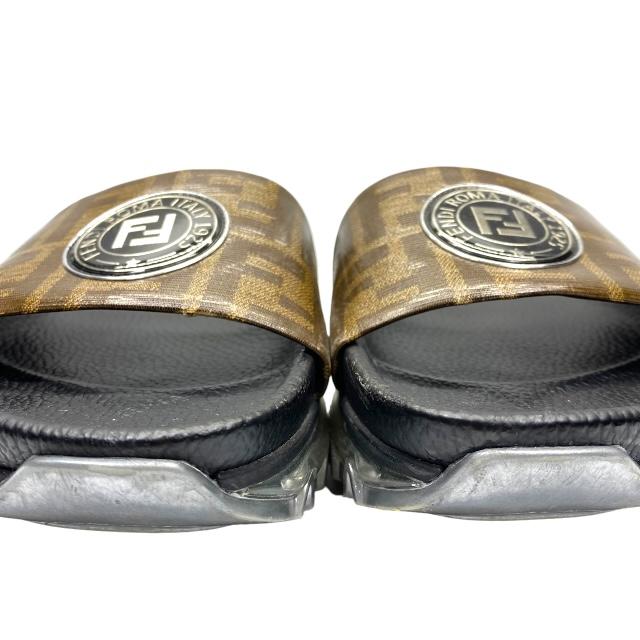 フェンディ　サンダル 楽天市場】FENDI フェンディ FF Logo Slider Slippers 7X1233