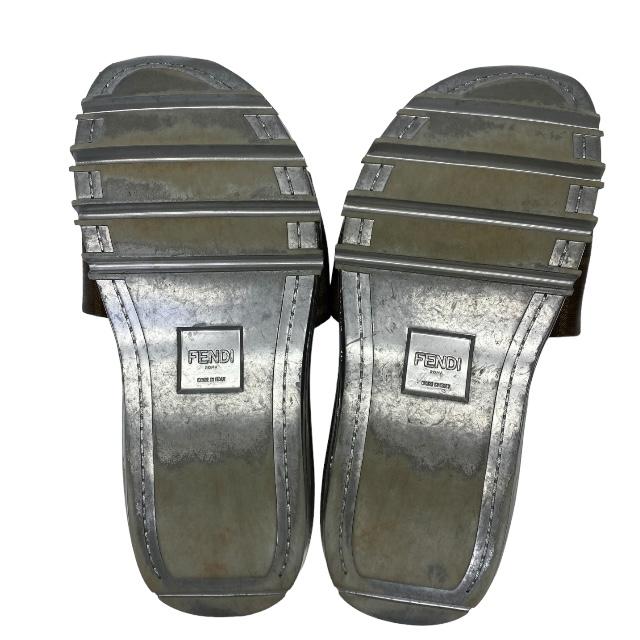 FENDI (フェンディ) イタリア製 サンダル FENDI フェンディ 7X1233 シューズ スライダースリッパ サンダル