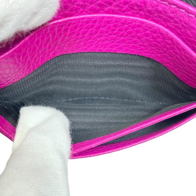 【未使用品】 VERSACE ヴェルサーチ カード入れ コインケース ピンク VERSACE 【未使用】VERSACE ヴェルサーチ ヴィルトゥス カード