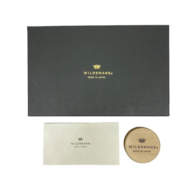WILDSWANS 二つ折り財布 ブラック WILDSWANS ワイルドスワンズ ウィングス 財布 二つ折り財布 折り