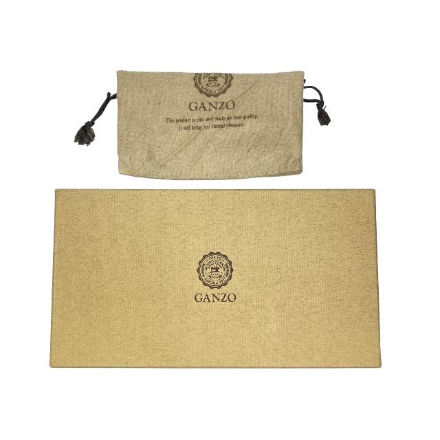 GANZO（ガンゾ） 財布 長財布 ロングウォレット ラウンドファスナー
