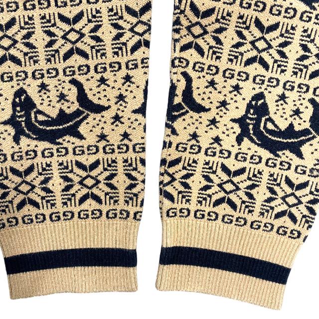 GUCCI グッチ 522560 パンツ ジャージ チルドレンズ キッズ シャーク柄  