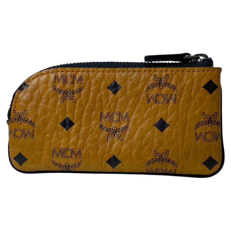 MCM エムシーエム キーケース キーリング コインケース MXKDSTA01C0001 ヴィセトスモノグラムキャンバス コニャック／キャメル系 | MCM