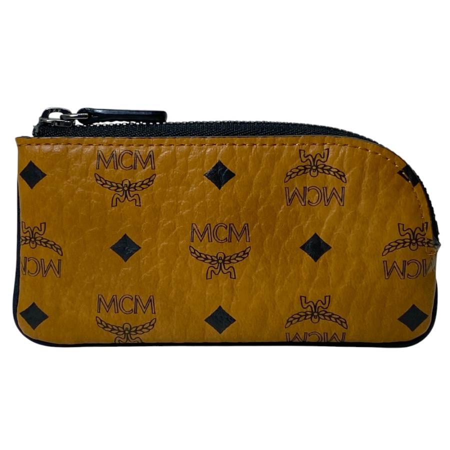 MCM エムシーエム キーケース キーリング コインケース MXKDSTA01C0001 ヴィセトスモノグラムキャンバス コニャック／キャメル系 | MCM | 01