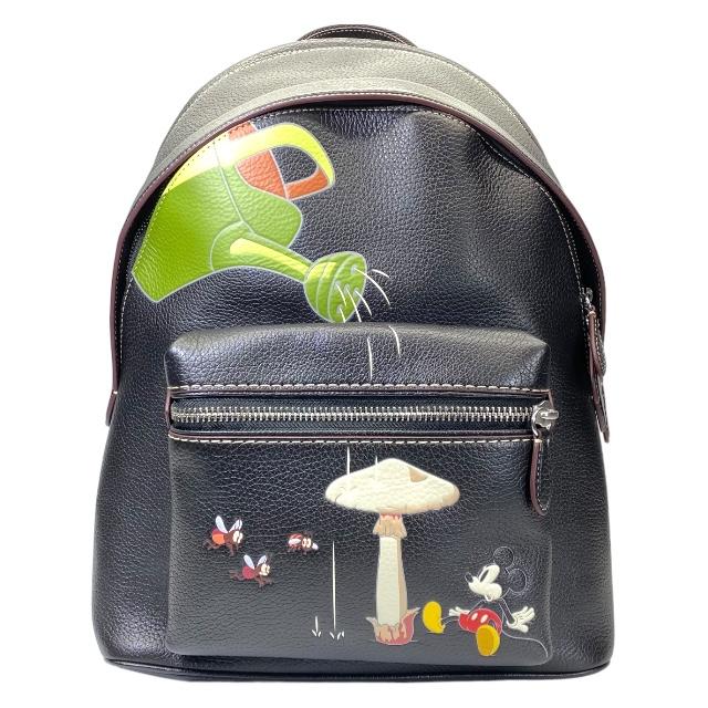 【美品】COACH コーチ×DISNEYディズニー 　 バックパック リュック Amazon.co.jp: コーチ バッグ リュック レディース COACH