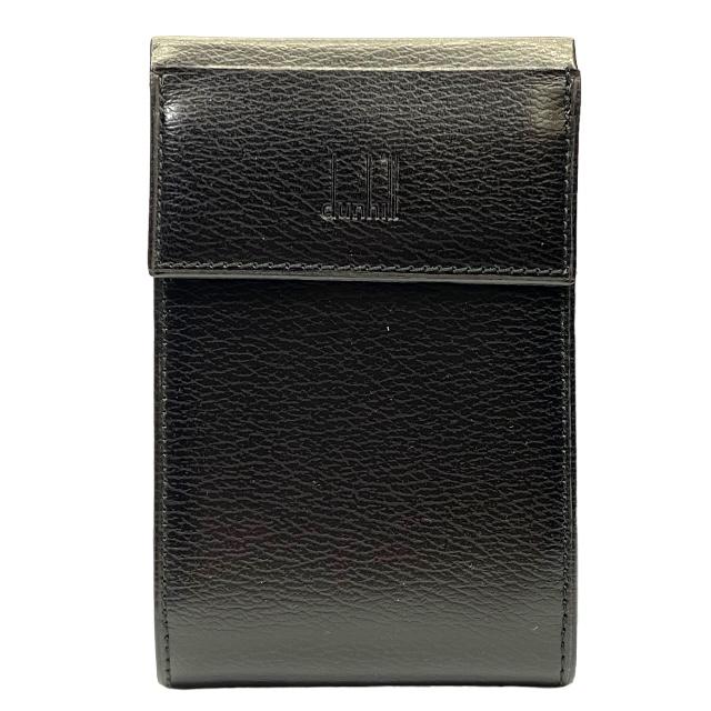 未使用　dunhill　ダンヒル　レザー　カードケース　名刺入れ　パスケース Brandol / dunhill ダンヒル 名刺入れ BELGRAVE レザー カードケース