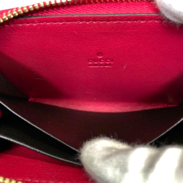 GUCCI レザー コインケース 赤 GUCCI 並行輸入 グッチ コインケース レッド 赤 449896 BMJ1G