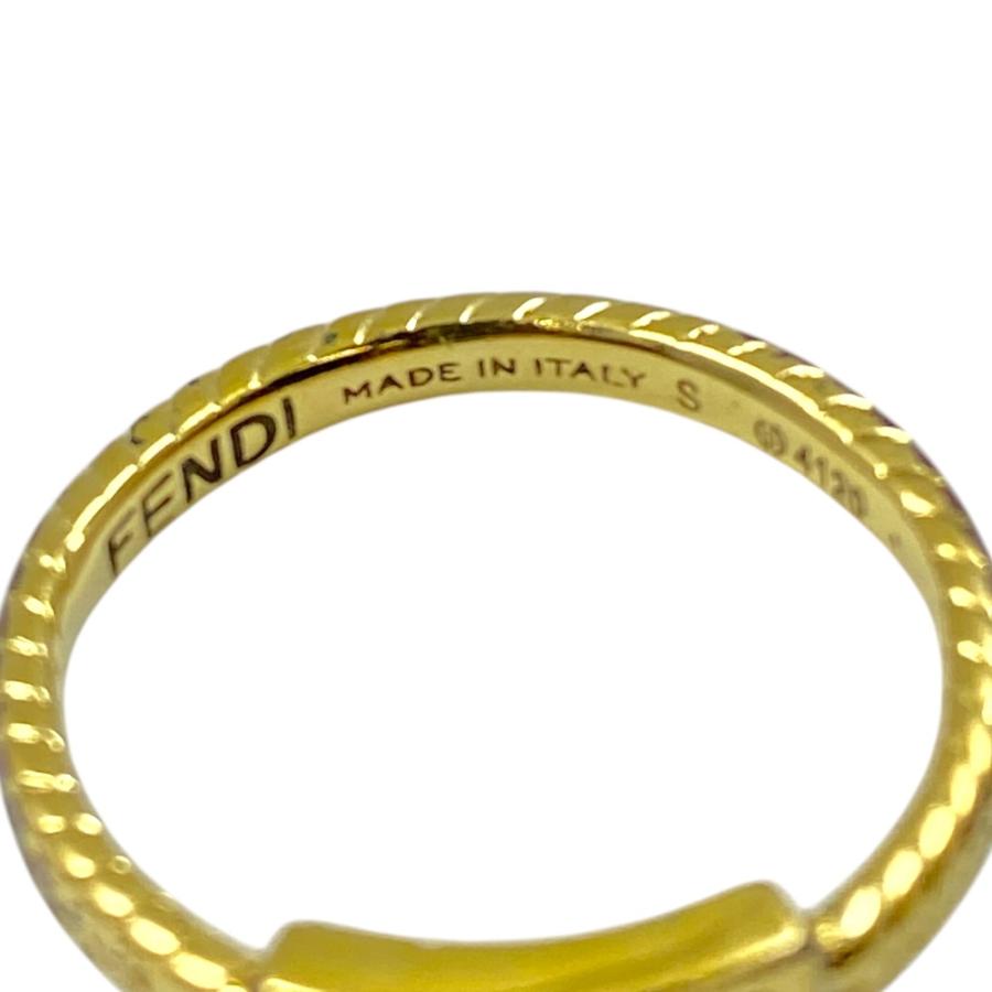 FENDI（フェンディ） バゲット リング 指輪 アクセサリー FFロゴ