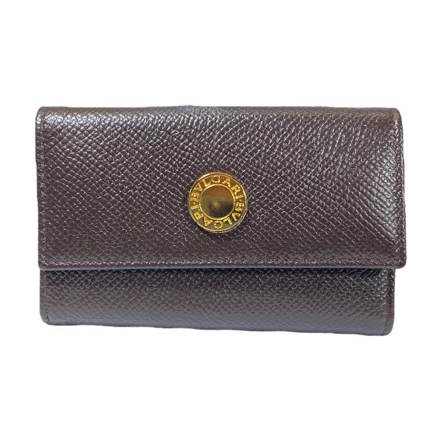 BVLGARI 【良品】BVLGARI ブルガリ ブルガリブルガリ 6連 キーケース  