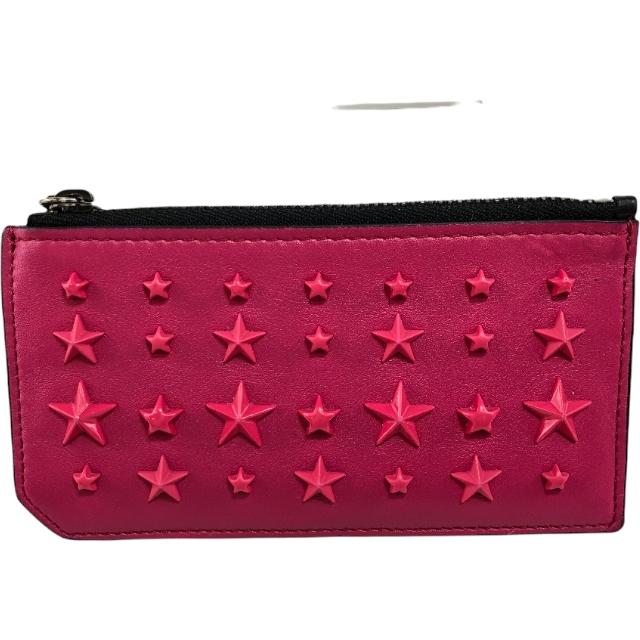 JIMMY CHOO ジミーチュウ スタースタッズ スリムコインケース 小物入れ