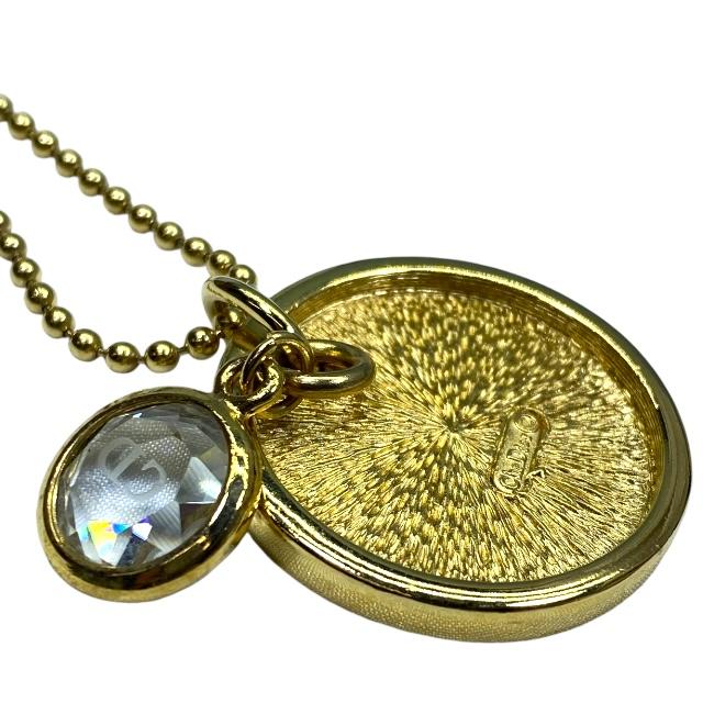 Dior クリスチャンディオール ネックレス 千鳥格子 ロゴ CD ゴールド Christian Dior ディオール ネックレス ペンダント アクセサリー