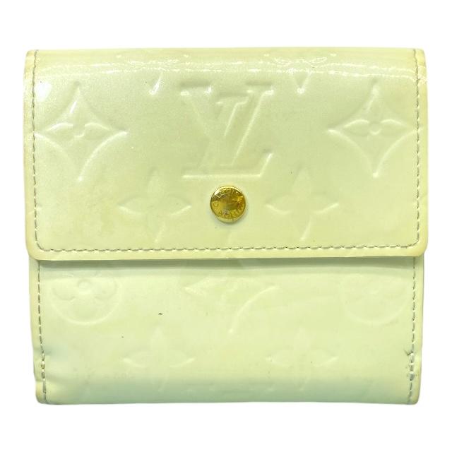ルイヴィトン ポルトモネ ビエ カルトクレディ ヴェルニ 財布 三つ折り  