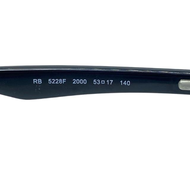 レイバン　Ray-Ban サングラス　RB5228F 53□17 140 Ray-Ban レイバン RB5228F 2000 53□17 140 サングラス アイ