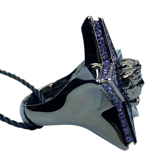 VERSACE 【未使用】VERSACE ヴェルサーチ スター リング 指輪