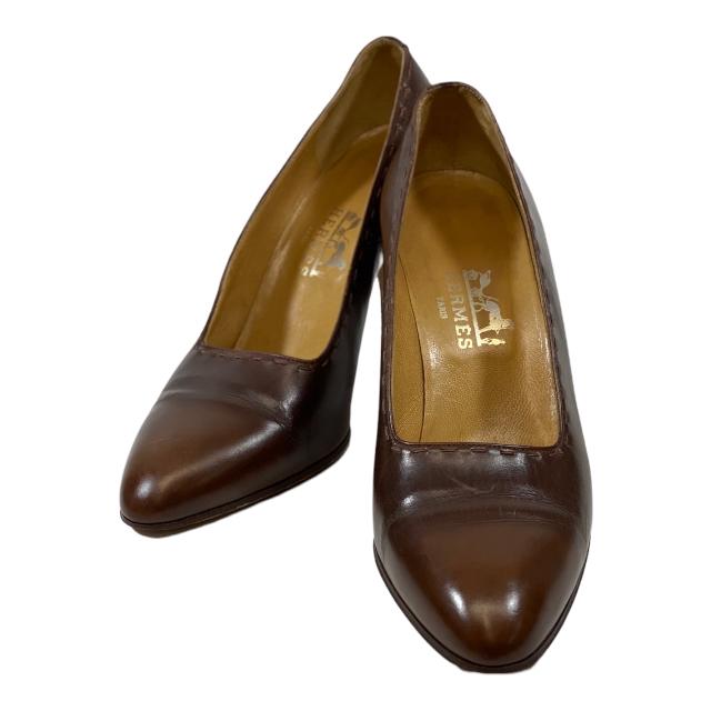 店舗良い エルメス パンプス ハイヒール サイズ35 asakusa.sub.jp