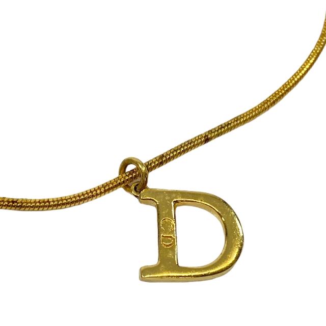 Christian Dior ディオール ブレスレット Dモチーフ チェーン 