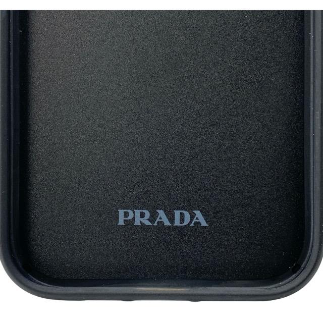 プラダ iPhone 14 Pro パデッドケース アイフォンケース スマホケース ロゴプレート キルティングレザー NERO ブラック PRADA | PRADA | 07