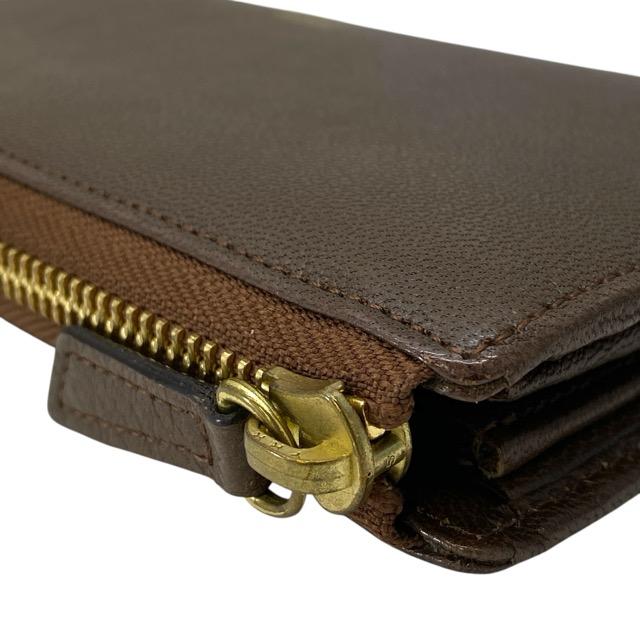 現行 ポーター 109-03818 財布 長財布 ロングウォレット L字ファスナー ジップ  レザー ゴート ベージュ PORTER / PORTER GIRL GEM | PORTER GIRL | 03